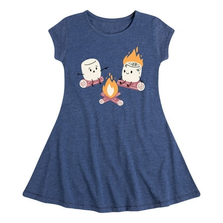 Instant Message - Marshmallow Fire - Toddler & Youth Girls Fit & Flare Dress
Instant Message - Marshmallow Fire - Toddler & Youth Girls Fit & Flare Dress