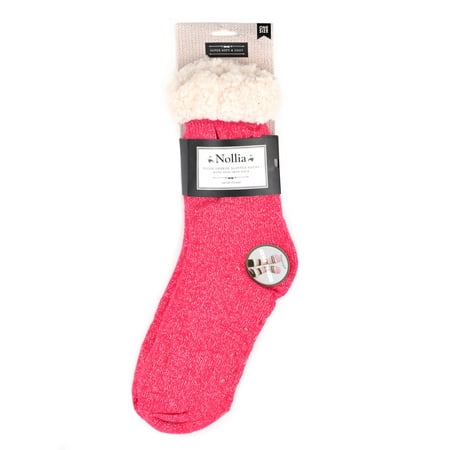 Women s Fleece Slipper Socks - Cozy & Warm Sherpa Socks House Slippers with Non Slip Grippers - Winter Holidays Christmas Gifts
Women s Fleece Slipper Socks - Cozy & Warm Sherpa Socks House Slippers with Non Slip Grippers - Winter Holidays Christmas Gifts