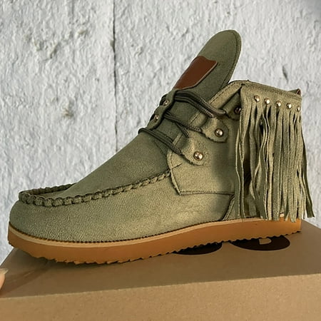Fidelma Women s Boots for Women s Tassel Flat Heel Boots Winter and Autumn Suede Platform Shoes Green 40
Fidelma Women s Boots for Women s Tassel Flat Heel Boots Winter and Autumn Suede Platform Shoes Green 40