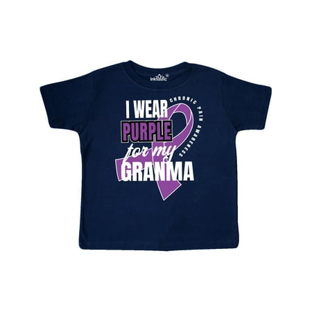 Inktastic Chronic Pain I Wear Purple For My Granma Gift Toddler Boy or Toddler Girl T-Shirt
Inktastic Chronic Pain I Wear Purple For My Granma Gift Toddler Boy or Toddler Girl T-Shirt