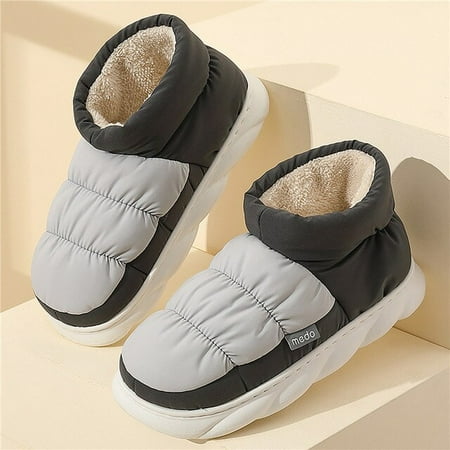 PIKADINGNIS Winter Women Men s Plush Slippers Home Floor Unisex Thick Bottom Footwear Warm Cotton Snow Ankle Boots Couple Ladies Slippers
PIKADINGNIS Winter Women Men s Plush Slippers Home Floor Unisex Thick Bottom Footwear Warm Cotton Snow Ankle Boots Couple Ladies Slippers