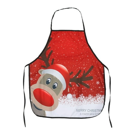 BESTONZON Christmas Apron Printed Waterproof Kitchen Restaurant Dinner Apron for Cooking Baking Barbequing (Elk Head)
BESTONZON Christmas Apron Printed Waterproof Kitchen Restaurant Dinner Apron for Cooking Baking Barbequing (Elk Head)