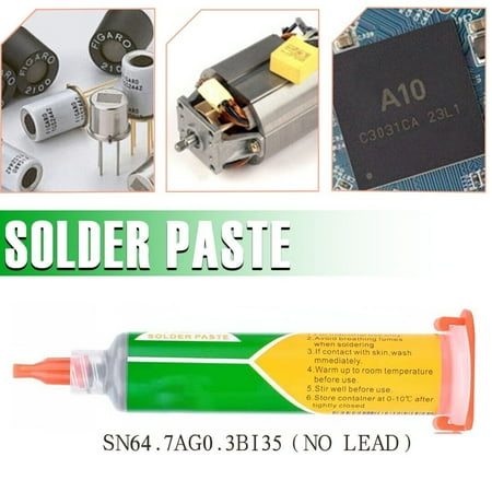Needle Tube Maintenance Solder Paste Lead Free Smooth Flow Low Temperature Melt