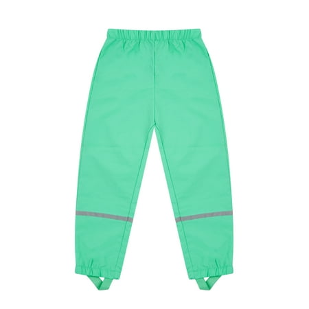 Yejaeka Kids Rain Reflective Waterproof Pants High Elastic Waist Trousers Ankle-Banded Pants
Yejaeka Kids Rain Reflective Waterproof Pants High Elastic Waist Trousers Ankle-Banded Pants