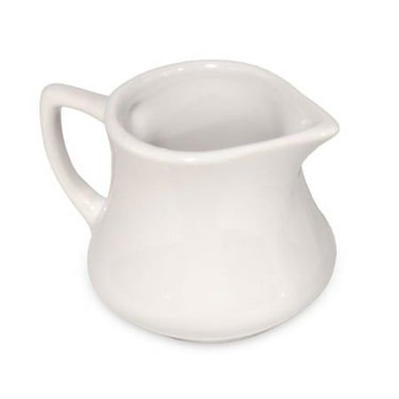 Crestware AL72 Alpine White Creamer 3.75 oz. - 3 doz