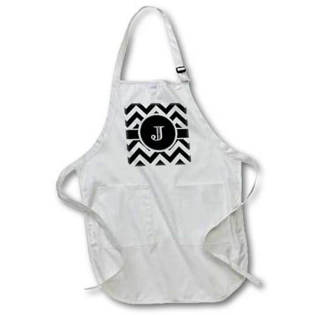 3dRose Black and white chevron monogram initial J Full Length Apron 22 by 30-inch Black With Pockets
3dRose Black and white chevron monogram initial J Full Length Apron 22 by 30-inch Black With Pockets