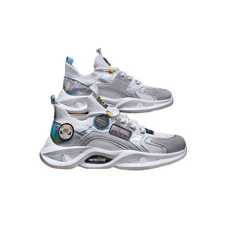 Gomelly Men Athletic Shoes Comfort Casual Shoe Sport Sneakers Patchwork Flats Daily Walking Fashion Sneaker White 7
Gomelly Men Athletic Shoes Comfort Casual Shoe Sport Sneakers Patchwork Flats Daily Walking Fashion Sneaker White 7