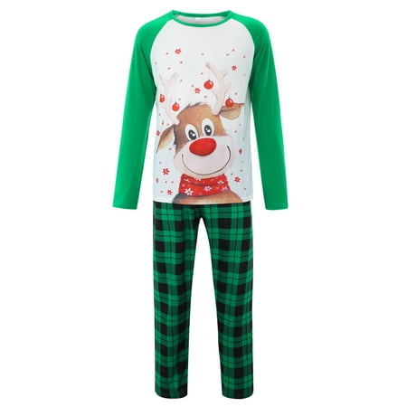 NECHOLOGY Matching Family Christmas Pajamas Deer Christmas Plaid Printed Loungewear Family Christmas Pajamas plus Size Suit Green 3X-Large
NECHOLOGY Matching Family Christmas Pajamas Deer Christmas Plaid Printed Loungewear Family Christmas Pajamas plus Size Suit Green 3X-Large
