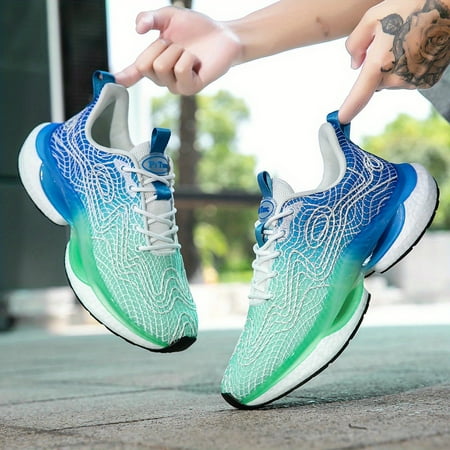 Colorblock Mesh Casual Sneakers - Lace Up Breathable Flat Non-slip Sporty Trainers with Soft Sole Lightweight Low-top Shoes
Colorblock Mesh Casual Sneakers - Lace Up Breathable Flat Non-slip Sporty Trainers with Soft Sole Lightweight Low-top Shoes