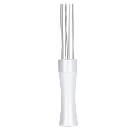 Coffee Stirring Needle Aluminum Alloy Coffee Powder Hand Distributor Professional Silver Polished For Restaurant For Coffee Powder
Coffee Stirring Needle Aluminum Alloy Coffee Powder Hand Distributor Professional Silver Polished For Restaurant For Coffee Powder