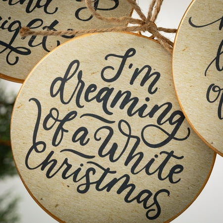 Sullivans-Script Disc Ornament - Set of 3
Sullivans-Script Disc Ornament - Set of 3