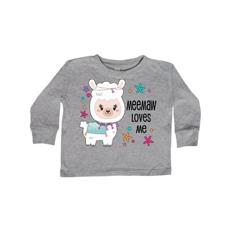 Inktastic Meemaw Loves Me- cute and happy llama Gift Toddler Boy or Toddler Girl Long Sleeve T-Shirt
Inktastic Meemaw Loves Me- cute and happy llama Gift Toddler Boy or Toddler Girl Long Sleeve T-Shirt