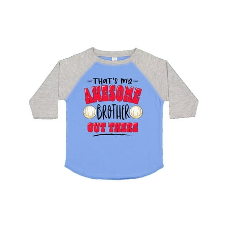 Inktastic That s My Awesome Brother Out There with Volleyballs Gift Toddler Boy or Toddler Girl T-Shirt
Inktastic That s My Awesome Brother Out There with Volleyballs Gift Toddler Boy or Toddler Girl T-Shirt