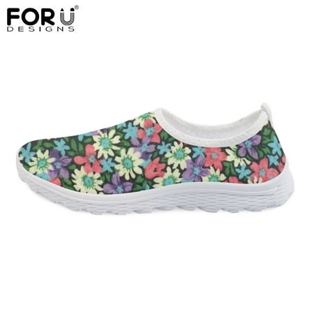 FORUDESIGNS Female Slip On Sneakers Pretty Disy Fower Pttern Air Mesh Shoes for Women Lightweight Footwear Summer Loafers
FORUDESIGNS Female Slip On Sneakers Pretty Disy Fower Pttern Air Mesh Shoes for Women Lightweight Footwear Summer Loafers