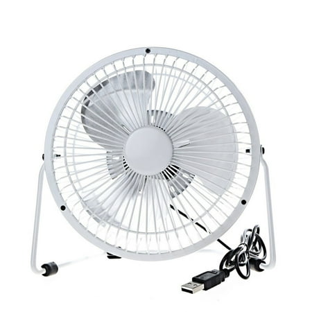 Portable 6 Inch 360 Degree Rotating USB Metal Mute USB Mini Cooling Fan Cooler (White)
Portable 6 Inch 360 Degree Rotating USB Metal Mute USB Mini Cooling Fan Cooler (White)