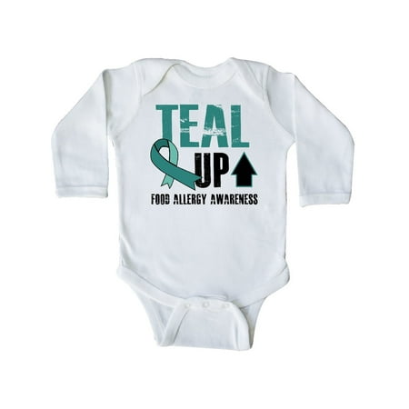 Inktastic Teal Up Food Allergy Awareness Gift Baby Boy or Baby Girl Long Sleeve Bodysuit
Inktastic Teal Up Food Allergy Awareness Gift Baby Boy or Baby Girl Long Sleeve Bodysuit
