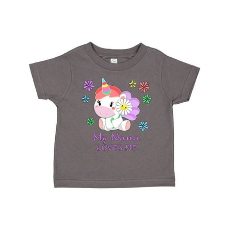 Inktastic My Nana Loves Me- cute unicorn Gift Toddler Boy or Toddler Girl T-Shirt
Inktastic My Nana Loves Me- cute unicorn Gift Toddler Boy or Toddler Girl T-Shirt