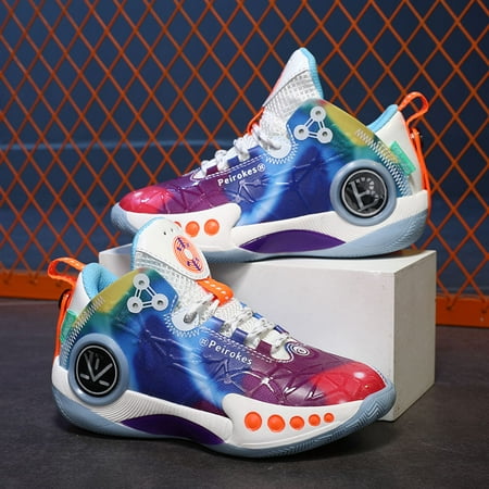 Boys Casual Basketball Shoes Colorful Lightweight Mid Top Durable Sneakers For Outdoor Sports EVA
Boys Casual Basketball Shoes Colorful Lightweight Mid Top Durable Sneakers For Outdoor Sports EVA