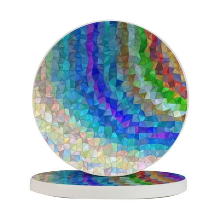 Circular Drink Coasters Set Polygon Background Beautiful Home Decor Diatomite Heat-Resistant Diatomite Protect Table Countertop
Circular Drink Coasters Set Polygon Background Beautiful Home Decor Diatomite Heat-Resistant Diatomite Protect Table Countertop