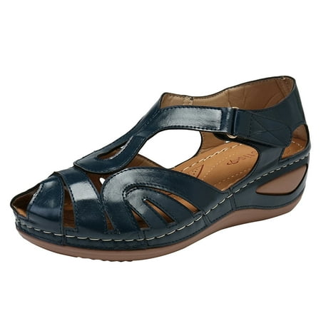 Black and Friday Deals 2023 asdoklhq Slip On Shoes for Women Women s Casual Round Toe Hollow Out Wedges Sandals Shoes
Black and Friday Deals 2023 asdoklhq Slip On Shoes for Women Women s Casual Round Toe Hollow Out Wedges Sandals Shoes