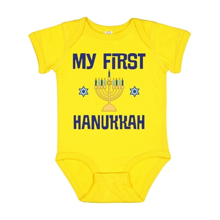 Inktastic My First Hanukkah Celebration Boys or Girls Baby Bodysuit
Inktastic My First Hanukkah Celebration Boys or Girls Baby Bodysuit