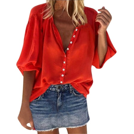 ASEIDFNSA Scrub T Shirts for Women Shirts Classic Solid T Casual Top Sleeve Dressy Print Summer Ruffle Neck Womens Long Shirt V Women Shirts
ASEIDFNSA Scrub T Shirts for Women Shirts Classic Solid T Casual Top Sleeve Dressy Print Summer Ruffle Neck Womens Long Shirt V Women Shirts