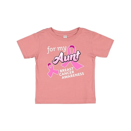 Inktastic For My Aunt - Breast Cancer Awareness Gift Baby Boy or Baby Girl T-Shirt
Inktastic For My Aunt - Breast Cancer Awareness Gift Baby Boy or Baby Girl T-Shirt