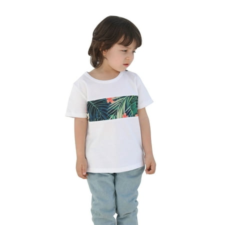 Jamlynbo Family Matching Outfits Mommy and Me Strap Floral Palm Leaf Printed Boho Dresses Short Sleeve T-Shirt Tops Clothes 
Jamlynbo Family Matching Outfits Mommy and Me Strap Floral Palm Leaf Printed Boho Dresses Short Sleeve T-Shirt Tops Clothes