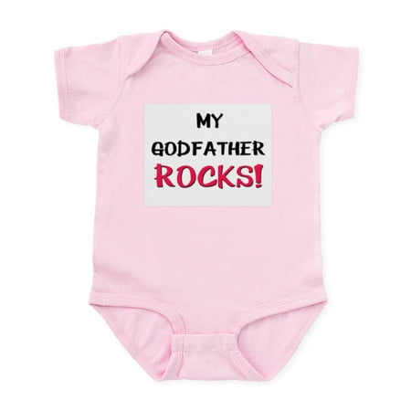 CafePress - My GODFATHER ROCKS! Infant Bodysuit - Baby Light Bodysuit Size Newborn - 24 Months
CafePress - My GODFATHER ROCKS! Infant Bodysuit - Baby Light Bodysuit Size Newborn - 24 Months