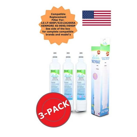 Zuma Filters™ Brand Refrigerator Water and Ice Filter compatible with LG® 5231JA2006B-S (3 Pack) OPFL2-RF300
Zuma Filters™ Brand Refrigerator Water and Ice Filter compatible with LG® 5231JA2006B-S (3 Pack) OPFL2-RF300