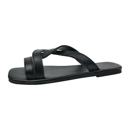 YanHoo Women s Flat Sandals Open Toe Knot Strap Slip-on Sandal Summer Casual Beach Slippers Shoes
YanHoo Women s Flat Sandals Open Toe Knot Strap Slip-on Sandal Summer Casual Beach Slippers Shoes