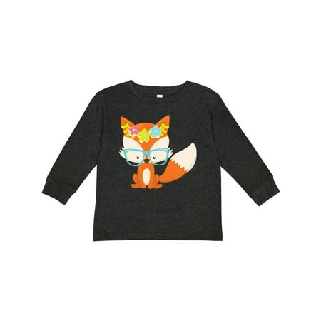 Inktastic Hipster Fox Fox with Glasses Colorful Flowers Gift Toddler Boy or Toddler Girl Long Sleeve T-Shirt
Inktastic Hipster Fox Fox with Glasses Colorful Flowers Gift Toddler Boy or Toddler Girl Long Sleeve T-Shirt