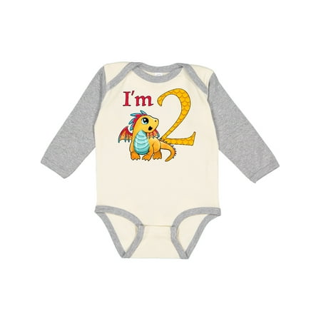 Inktastic Gold and Red Baby Dragon Second Birthday Gift Baby Boy or Baby Girl Long Sleeve Bodysuit
Inktastic Gold and Red Baby Dragon Second Birthday Gift Baby Boy or Baby Girl Long Sleeve Bodysuit