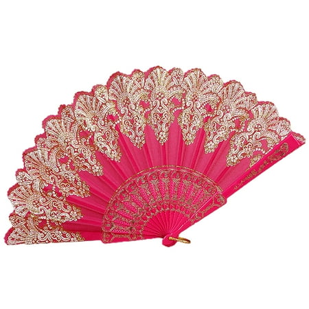 Meijuhuga Folding Hand Fan Vintage Hand held Fan Flower Patterns Fabric Folding Fan Suitable for Wedding Party
Meijuhuga Folding Hand Fan Vintage Hand held Fan Flower Patterns Fabric Folding Fan Suitable for Wedding Party