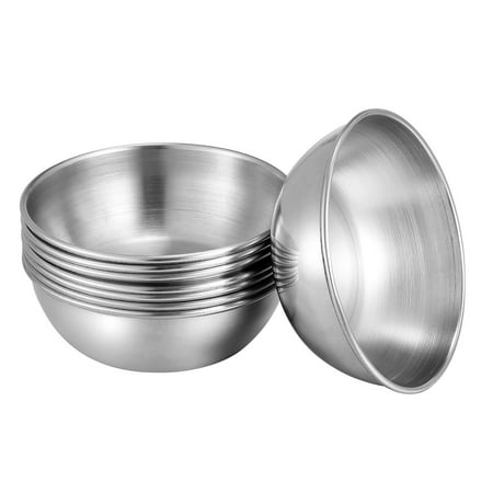 UPKOCH 8pcs Stainless Steel Sauce Dishes Dipping Bowls Round Seasoning Dish Saucer Appetizer Plates for Restaurant Home (Silver)
UPKOCH 8pcs Stainless Steel Sauce Dishes Dipping Bowls Round Seasoning Dish Saucer Appetizer Plates for Restaurant Home (Silver)