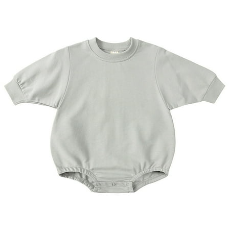 XYIJANI Baby Girl Pajamas 0-3 Months Toddler Newborn Infant Soild Outfits Girls Boys Sweatshirt Tops Romper Cute Clothes Boy Clothes 18-24 Months 18 Month Boy Shirts (Gray 24)
XYIJANI Baby Girl Pajamas 0-3 Months Toddler Newborn Infant Soild Outfits Girls Boys Sweatshirt Tops Romper Cute Clothes Boy Clothes 18-24 Months 18 Month Boy Shirts (Gray 24)