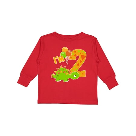 Inktastic Happy Dinosaur Second Birthday-green Gift Toddler Boy or Toddler Girl Long Sleeve T-Shirt
Inktastic Happy Dinosaur Second Birthday-green Gift Toddler Boy or Toddler Girl Long Sleeve T-Shirt