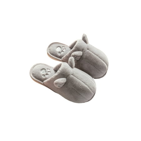 Ferndule Boys Closed Toe Winter Warm Slipper Bedroom Lightweight Breathable Slip On Plush Slippers Grey 13C-1Y
Ferndule Boys Closed Toe Winter Warm Slipper Bedroom Lightweight Breathable Slip On Plush Slippers Grey 13C-1Y