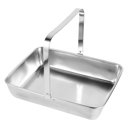 1pc Multifunctional Stainless Steel Towel Tray Napkin Tissue Storage Plate
1pc Multifunctional Stainless Steel Towel Tray Napkin Tissue Storage Plate