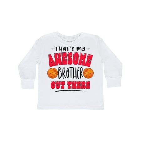 Inktastic That s My Awesome Brother Out There with Basketballs Gift Toddler Boy or Toddler Girl Long Sleeve T-Shirt
Inktastic That s My Awesome Brother Out There with Basketballs Gift Toddler Boy or Toddler Girl Long Sleeve T-Shirt