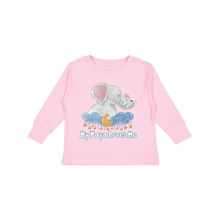 Inktastic My Yaya Loves Me Cute Elephants Clouds Moon and Stars Boys or Girls Long Sleeve Toddler T-Shirt
Inktastic My Yaya Loves Me Cute Elephants Clouds Moon and Stars Boys or Girls Long Sleeve Toddler T-Shirt