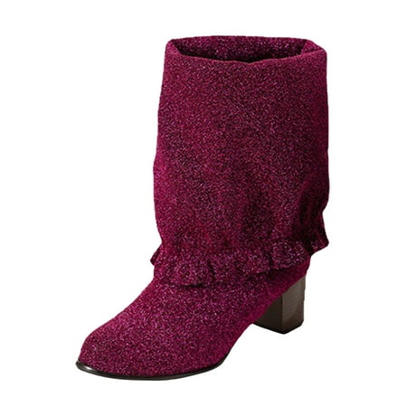 Qufokar Flip Flop Socks for Women Suede Boots for Women Mid Calf No Heel Thick Heel Women Boots Autumn And Winter New Women Shoes Round Head High Heel Fashion Boots
Qufokar Flip Flop Socks for Women Suede Boots for Women Mid Calf No Heel Thick Heel Women Boots Autumn And Winter New Women Shoes Round Head High Heel Fashion Boots