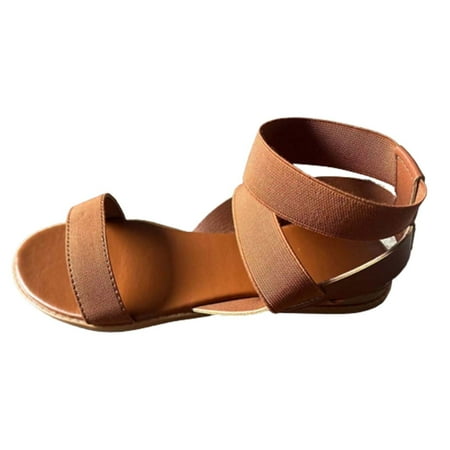 Women Sandals clearance for Juebong Flat Sandals for Womens Elastic Ankle Strap Flat Sandals Summer Dressy Shoes Cute Strappy Gladiator Sandals Comfortable Comfy Boho Flats Sandals for Women
Women Sandals clearance for Juebong Flat Sandals for Womens Elastic Ankle Strap Flat Sandals Summer Dressy Shoes Cute Strappy Gladiator Sandals Comfortable Comfy Boho Flats Sandals for Women