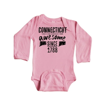 Inktastic Connecticut Awesome Since 1788 Gift Baby Boy or Baby Girl Long Sleeve Bodysuit
Inktastic Connecticut Awesome Since 1788 Gift Baby Boy or Baby Girl Long Sleeve Bodysuit