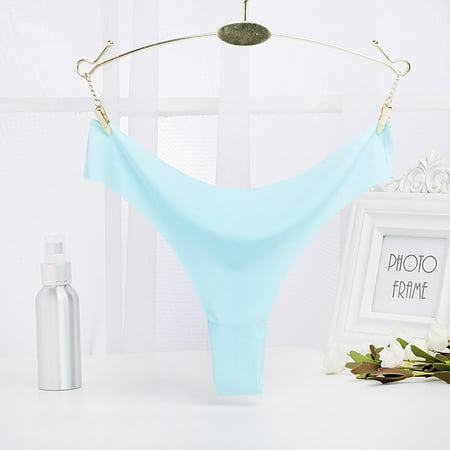 Yubatuo Lingerie for Women Seamless Ice Silk Seamless Breathable Briefs Ultra Thin Thong Underwear
Yubatuo Lingerie for Women Seamless Ice Silk Seamless Breathable Briefs Ultra Thin Thong Underwear