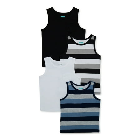 Garanimals Baby and Toddler Boys Tank Top 4-Pack Sizes 12M-5T 
Garanimals Baby and Toddler Boys Tank Top 4-Pack Sizes 12M-5T