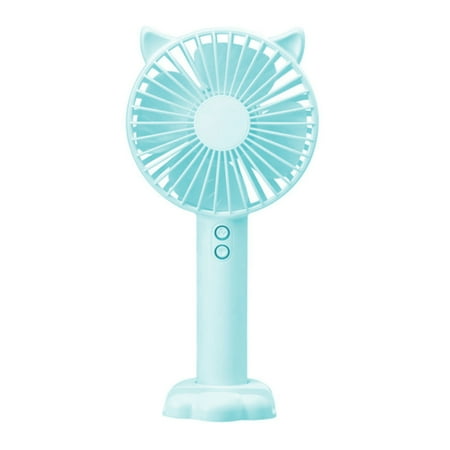Portable Handheld Fan USB Rechargeable Mute Cooling Fan for Indoor Outdoor 3 Gears Adjustable USB Charging for Home Car Office Mini Desktop Fan with Light Blue
Portable Handheld Fan USB Rechargeable Mute Cooling Fan for Indoor Outdoor 3 Gears Adjustable USB Charging for Home Car Office Mini Desktop Fan with Light Blue