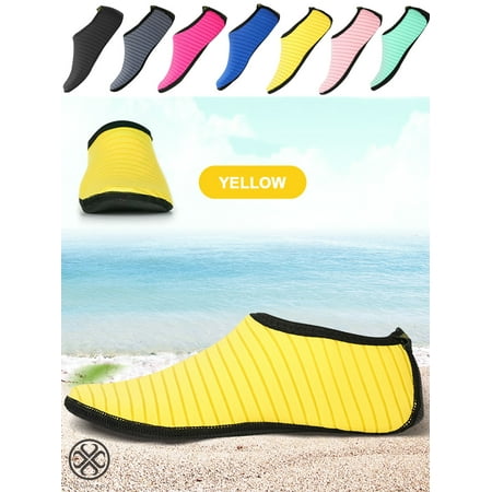 Luxtrada Womens and Mens Water Shoes Quick-Dry Aqua Strip Socks Barefoot Beach Socks for Outdoor Beach Swim Surf Yoga Exercise Yellow 3XL
Luxtrada Womens and Mens Water Shoes Quick-Dry Aqua Strip Socks Barefoot Beach Socks for Outdoor Beach Swim Surf Yoga Exercise Yellow 3XL