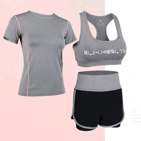 Women Gym Workout Sports Suit Set Sleeveless Bra Top And Pant Wear Running Yoga Three-Piece Set
Women Gym Workout Sports Suit Set Sleeveless Bra Top And Pant Wear Running Yoga Three-Piece Set