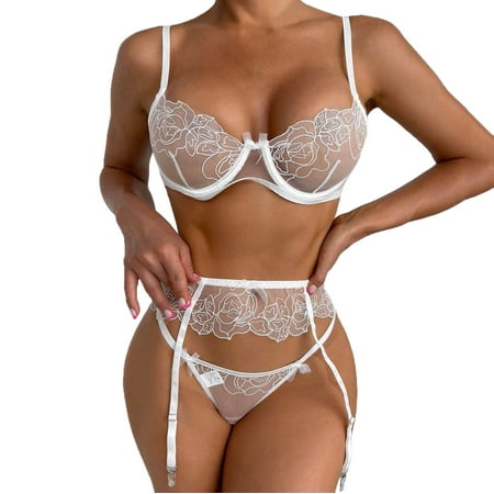 ZMHEGW Women Underwear Seamless Three Piece White Body Shaping Split Suit Rose Border Butterfly Mesh Underwear For Womens
ZMHEGW Women Underwear Seamless Three Piece White Body Shaping Split Suit Rose Border Butterfly Mesh Underwear For Womens